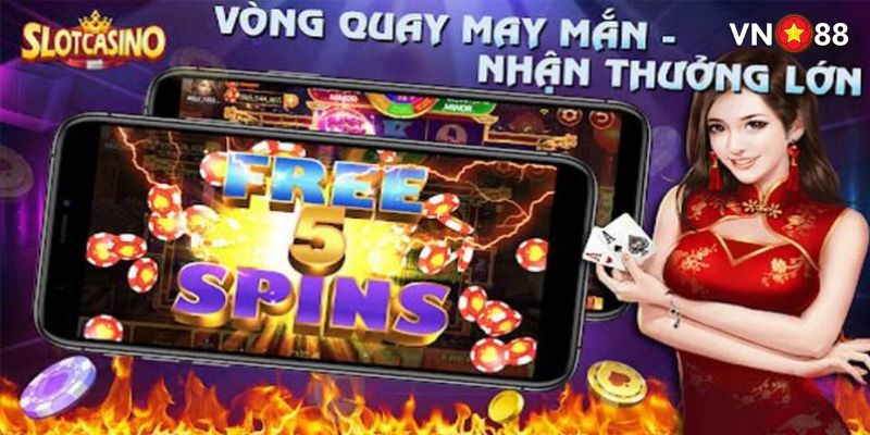 Slot game VN88 loại hình hấp dẫn được yêu thích nhất hiện nay