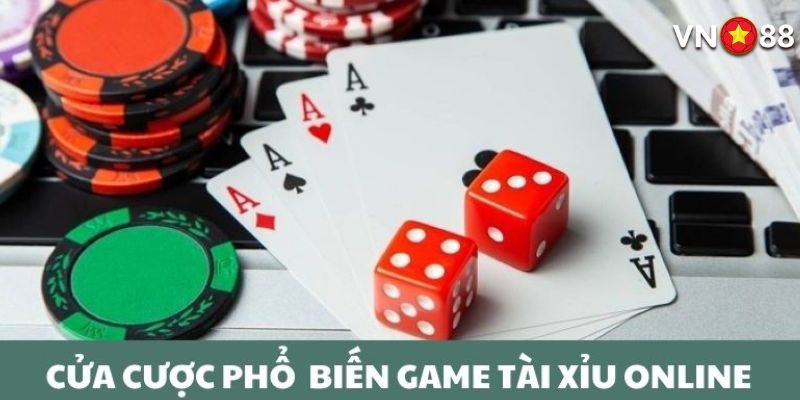 Những cửa cược Tài Xỉu - Sicbo trực tuyến thú vị 