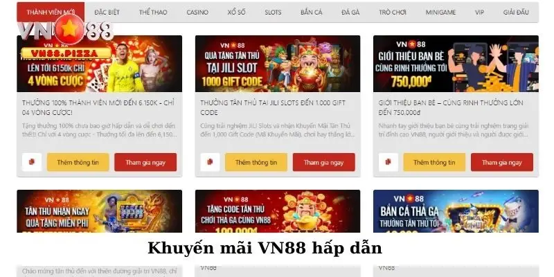 Khuyến mãi liên tục tăng thưởng